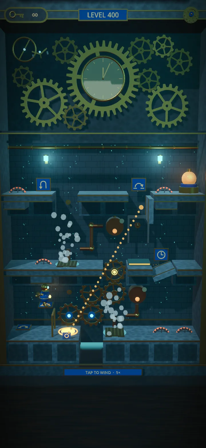 A Hydro-Vaults room: steam vents firing and boilers piped up as the Courier crosses the vault.