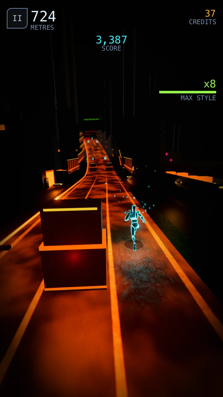 The Crucible: molten floors glowing under moving cranes.